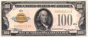 Gold Certificate